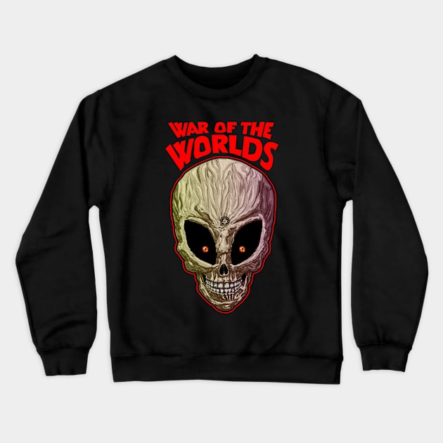 War of the Worlds, H. G. Wells, 1897 Crewneck Sweatshirt by HEJK81